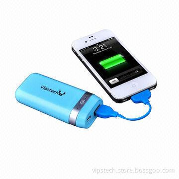 Emergency Mobile Phone Charger for iPhone/iPad/Mobile Phones/GPS with 4,400mAh Capacity